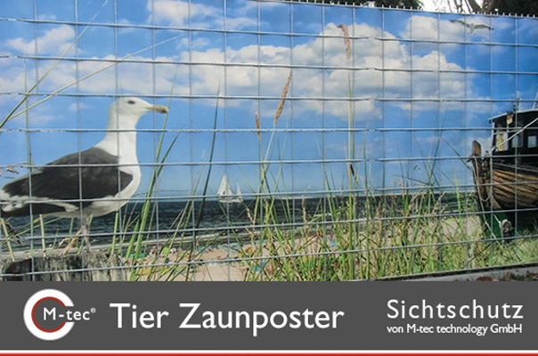 Tier Zaunposter