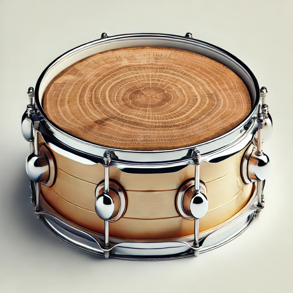 M-tec print® Snare Drum Fell - Tree Ring